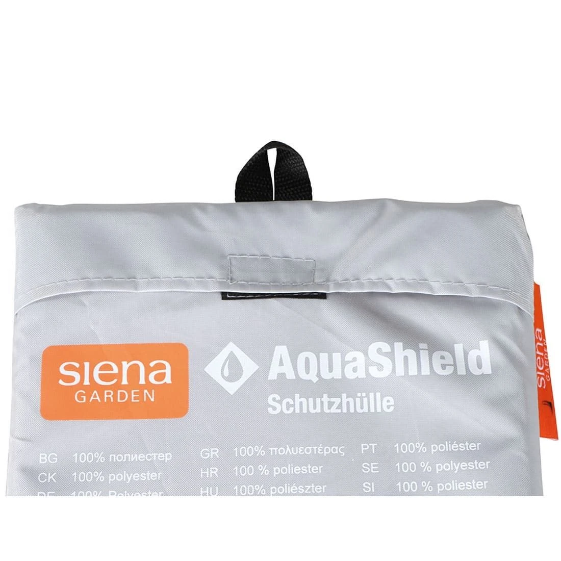 Siena Garden AquaShield 19 Strandkorbhülle 105x128x165cm Polyester Hellgrau 6 Siena Garden AquaShield 19 Strandkorbhülle 105x128x165cm Polyester Hellgrau – Bild 6