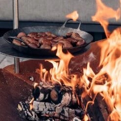 Höfats TRIPLE 65 Feuerschale - Corten-Stahl Ø 65cm Schwarz -Deutschland Wellness Gart Verkaufs-Shop 1061932 4