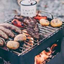 Höfats BEER BOX Feuerkorb Corten-Stahl Schwarz 9 Höfats BEER BOX Feuerkorb Corten-Stahl Schwarz -Deutschland Wellness Gart Verkaufs-Shop 1062064 4