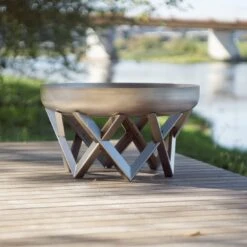 SvenskaV Venta Design-Feuerschale Ø63cm Edelstahl -Deutschland Wellness Gart Verkaufs-Shop 1093964 3