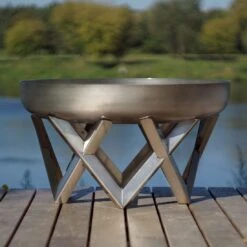 SvenskaV Venta Design-Feuerschale Ø63cm Edelstahl -Deutschland Wellness Gart Verkaufs-Shop 1093964 4