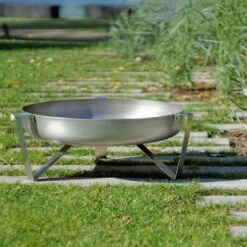 SvenskaV VOMA Feuerschale 66,5x67,5x25cm Unterbau Edelstahl -Deutschland Wellness Gart Verkaufs-Shop 1094008 3