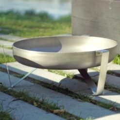 SvenskaV VOMA Feuerschale 66,5x67,5x25cm Unterbau Edelstahl -Deutschland Wellness Gart Verkaufs-Shop 1094008 5