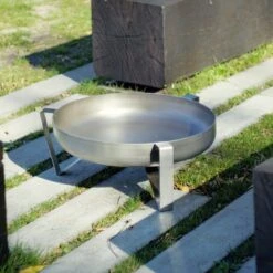 SvenskaV VOMA Feuerschale 66,5x67,5x25cm Unterbau Edelstahl -Deutschland Wellness Gart Verkaufs-Shop 1094008 6