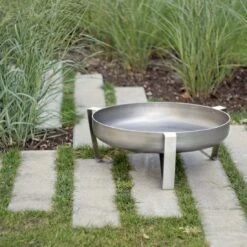 SvenskaV VOMA Feuerschale 66,5x67,5x25cm Unterbau Edelstahl -Deutschland Wellness Gart Verkaufs-Shop 1094008 7