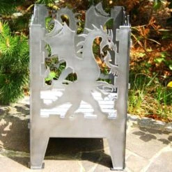 SvenskaV Drache Feuerkorb Rohstahl 30,5x32,0x47cm 8 SvenskaV Drache Feuerkorb Rohstahl 30,5x32,0x47cm -Deutschland Wellness Gart Verkaufs-Shop 1094173 3