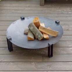 SvenskaV Space Design-Feuerschale Ø58x20cm Rohstahl -Deutschland Wellness Gart Verkaufs-Shop 1094228 8