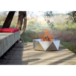 SvenskaV Junda Feuerschale 75x75 Cm Edelstahl 9 SvenskaV Junda Feuerschale 75x75 Cm Edelstahl -Deutschland Wellness Gart Verkaufs-Shop 1157434 3