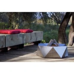 SvenskaV Junda Feuerschale 75x75 Cm Edelstahl 10 SvenskaV Junda Feuerschale 75x75 Cm Edelstahl -Deutschland Wellness Gart Verkaufs-Shop 1157434 4