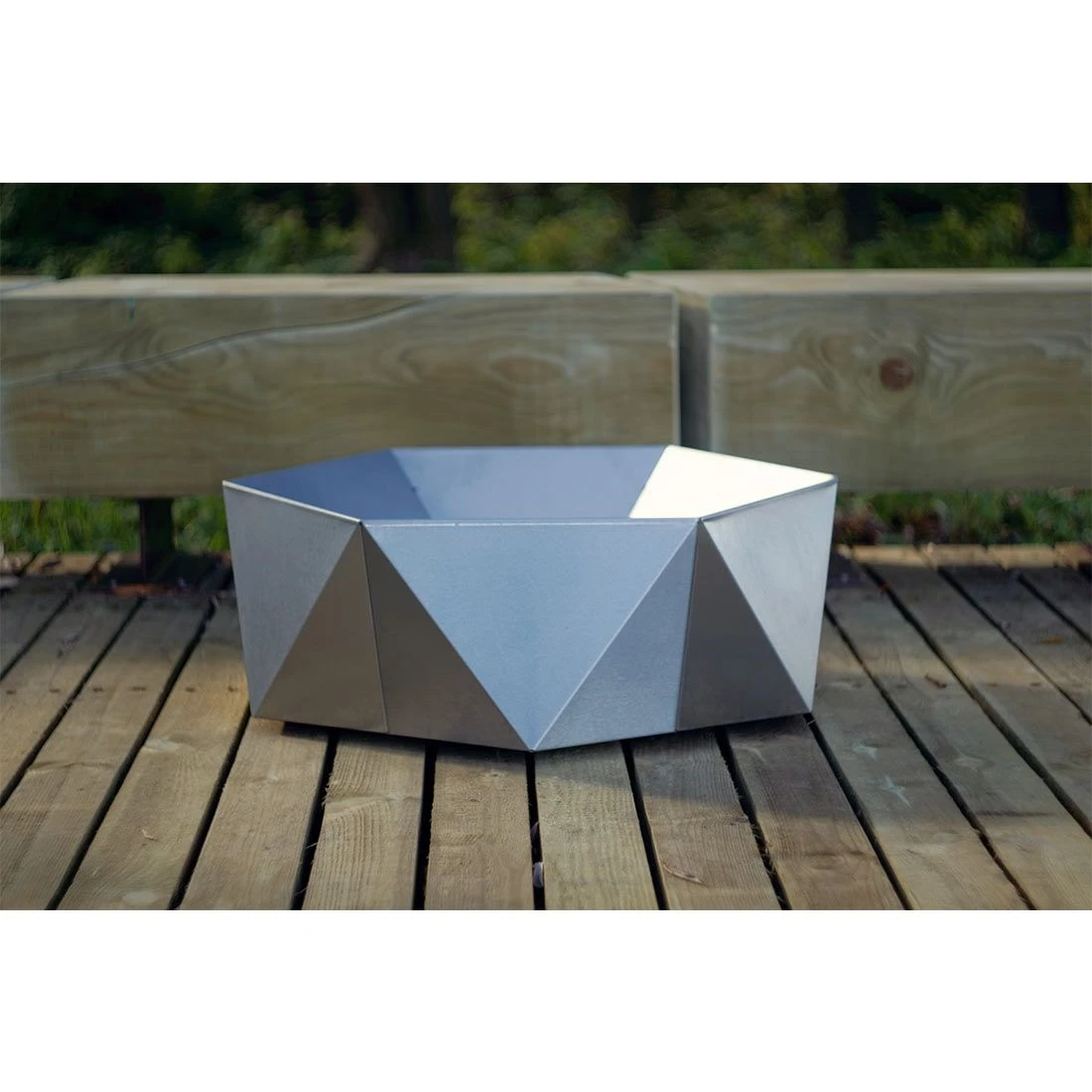 SvenskaV Junda Feuerschale 75x75 Cm Edelstahl 5 SvenskaV Junda Feuerschale 75x75 Cm Edelstahl – Bild 5