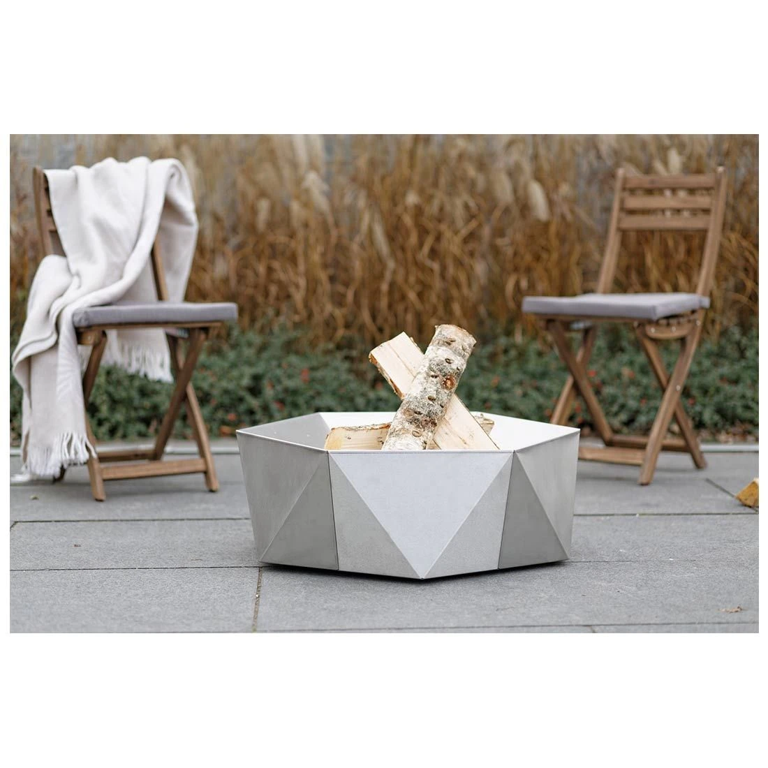 SvenskaV Junda Feuerschale 75x75 Cm Edelstahl 7 SvenskaV Junda Feuerschale 75x75 Cm Edelstahl – Bild 7