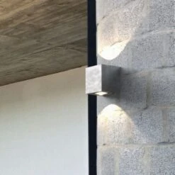 Licht-Trend Baleno Quadi LED Aussenleuchte Up&Down Zink Metal -Deutschland Wellness Gart Verkaufs-Shop 1181106 3