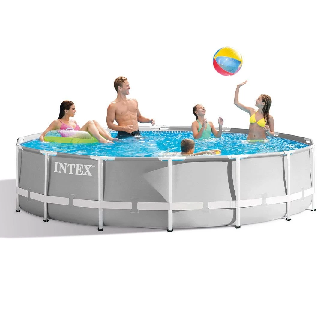 Intex PrismFrame Pool-Set Inkl GS Filterpumpe Ø549x122cm 1 Intex PrismFrame Pool-Set Inkl GS Filterpumpe Ø549x122cm