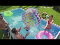 Intex PrismFrame Pool-Set 300x175x80 Cm Grau