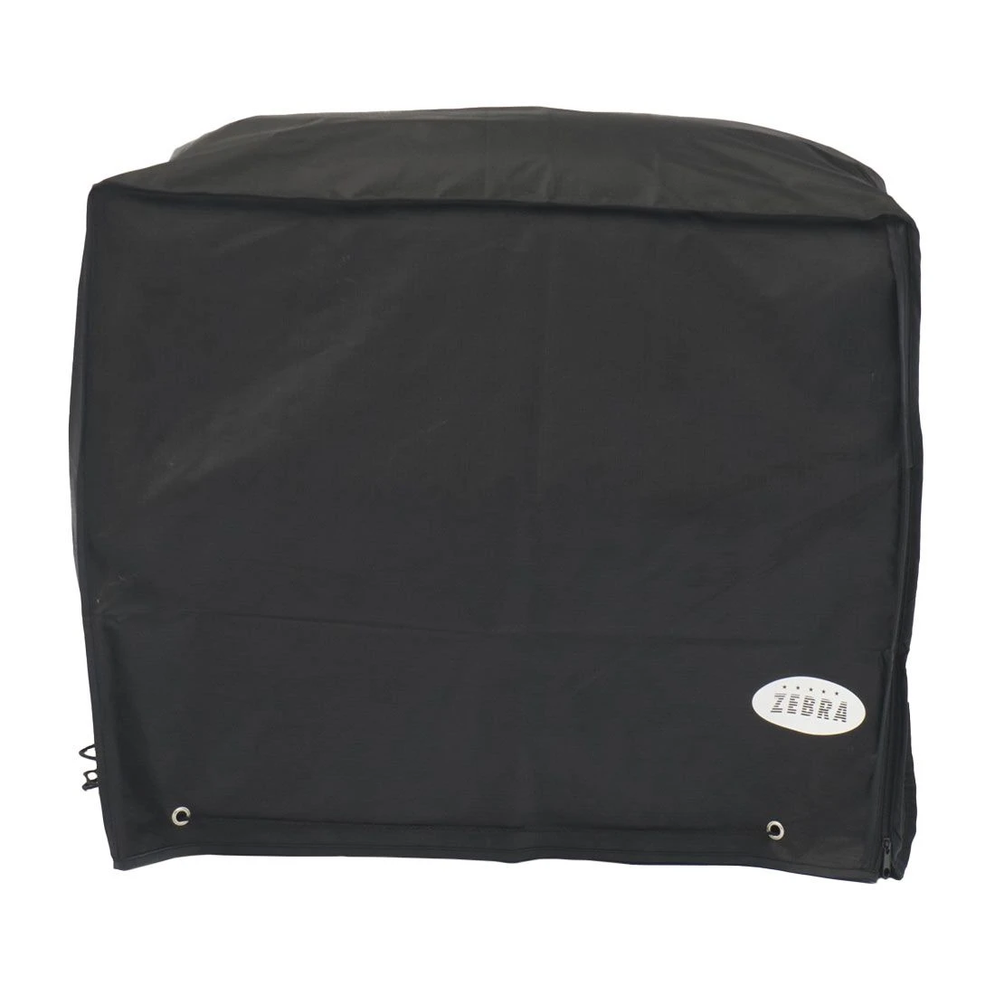 Zebra Fly Hockerhaube 70x70x37cm PVC Outdoorgewebe Schwarz 2 Zebra Fly Hockerhaube 70x70x37cm PVC Outdoorgewebe Schwarz – Bild 2