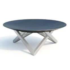 SvenskaV Futura Super XXL Feuerschale Ø80x30cm Edelstahl/Rohstahl Edelstahl/Schwarz -Deutschland Wellness Gart Verkaufs-Shop 1231233 4