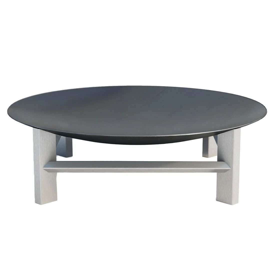 SvenskaV Alpha Super XXL Feuerschale 80x80x22,5cm Edelstahl 1 SvenskaV Alpha Super XXL Feuerschale 80x80x22,5cm Edelstahl