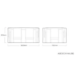 Kettler Gartenmöbel-Set Schutzhülle Grau-Silber 7 Kettler Gartenmöbel-Set Schutzhülle Grau-Silber -Deutschland Wellness Gart Verkaufs-Shop 1270998 4