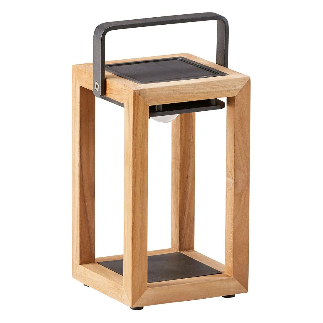 Best Light Solarleuchte 28cm Teak Braun 1 Best Light Solarleuchte 28cm Teak Braun