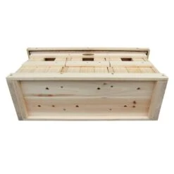 Habau Spatzenhaus 3-er 45,5x17x23 Cm -Deutschland Wellness Gart Verkaufs-Shop 1294175 4