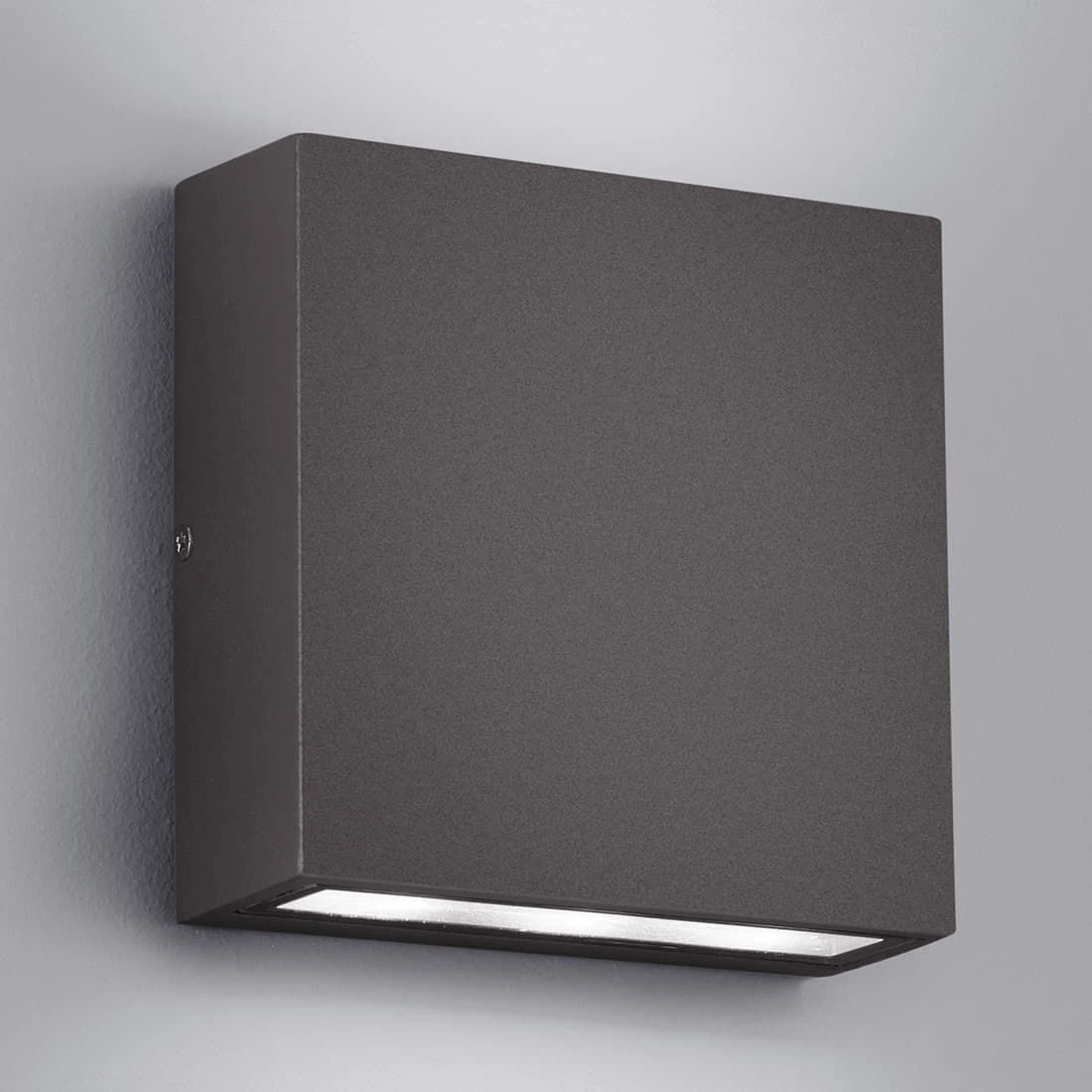 Trio Leuchten Thames Außenwandbeleuchtung Aluminium/Glas Anthrazit 2 Trio Leuchten Thames Außenwandbeleuchtung Aluminium/Glas Anthrazit – Bild 2