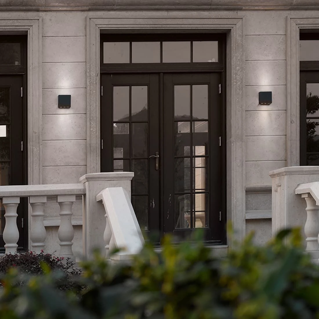 Trio Leuchten Thames Außenwandbeleuchtung Aluminium/Glas Anthrazit 4 Trio Leuchten Thames Außenwandbeleuchtung Aluminium/Glas Anthrazit – Bild 4