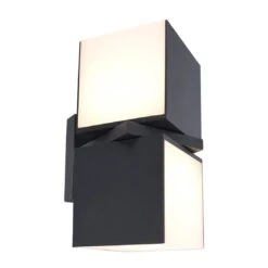 LUTEC Cuba LED-Außenwandbeleuchtung Gussaluminium Anthrazit -Deutschland Wellness Gart Verkaufs-Shop 1311038 4