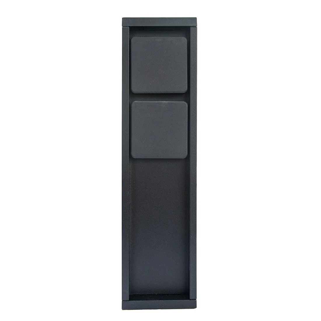 LUTEC Mains Stromverteiler Gussaluminium Schwarz 1 LUTEC Mains Stromverteiler Gussaluminium Schwarz