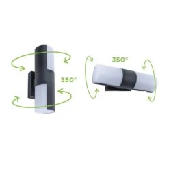 LUTEC Cyra LED -Außenwandbeleuchtung Gussaluminium Anthrazit 5 LUTEC Cyra LED -Außenwandbeleuchtung Gussaluminium Anthrazit -Deutschland Wellness Gart Verkaufs-Shop 1311148 3