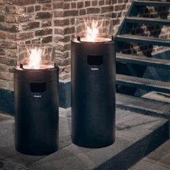 Enders NOVA LED M Gas-Feuersäule Ø36x88 Cm Edelstahl Schwarz 13 Enders NOVA LED M Gas-Feuersäule Ø36x88 Cm Edelstahl Schwarz -Deutschland Wellness Gart Verkaufs-Shop 1338780 5