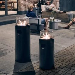 Enders NOVA LED M Gas-Feuersäule Ø36x88 Cm Edelstahl Schwarz 14 Enders NOVA LED M Gas-Feuersäule Ø36x88 Cm Edelstahl Schwarz -Deutschland Wellness Gart Verkaufs-Shop 1338780 6