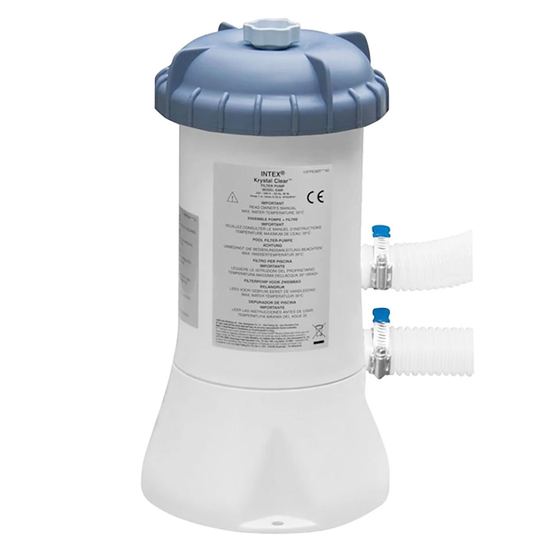 Intex Prism Frame Rectangular Pool Set 488x244x107cm Grau 6 Intex Prism Frame Rectangular Pool Set 488x244x107cm Grau – Bild 6