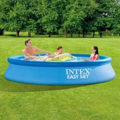 Intex EasySet Quick-Up-Pool Ø305x61cm Blau 7 Intex EasySet Quick-Up-Pool Ø305x61cm Blau -Deutschland Wellness Gart Verkaufs-Shop 1343730 4