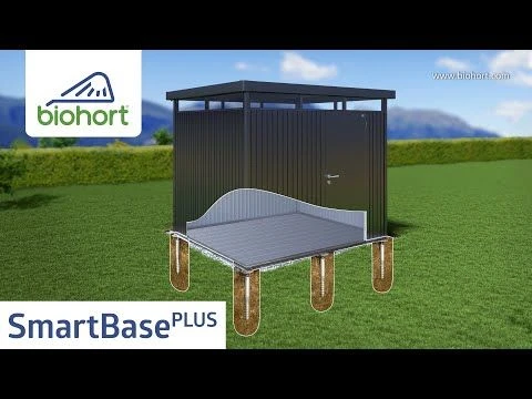 Biohort HighLine/Panorama SmartBase PLUS Grundplatte 292x252cm Silber 1 Biohort HighLine/Panorama SmartBase PLUS Grundplatte 292x252cm Silber