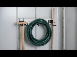 Biohort Neo Haken-Set Für Gerätehaus Grau-weiß