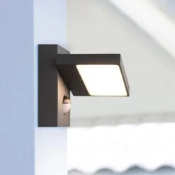 Trio Leuchten Horton LED Außenwandbeleuchtung 15x12,5x12cm Aluminium Anthrazit 13 Trio Leuchten Horton LED Außenwandbeleuchtung 15x12,5x12cm Aluminium Anthrazit -Deutschland Wellness Gart Verkaufs-Shop 1352541 7