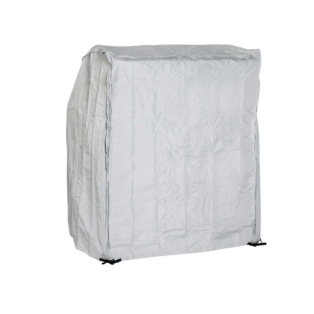 Heinemeyer Schutzhülle 130x90x163/132cm Für Strandkorb, Mit 2 Reißverschlüssen, Teak-Safe Grau 2 Heinemeyer Schutzhülle 130x90x163/132cm Für Strandkorb, Mit 2 Reißverschlüssen, Teak-Safe Grau – Bild 2