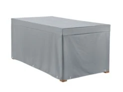Heinemeyer Gartentisch Schutzhülle 165x95cm Teak-Safe Grau