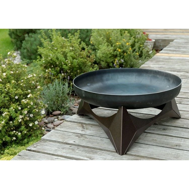 SvenskaV ARKA Feuerschale 63x63cm, Unterbau Kupferfarben 2 SvenskaV ARKA Feuerschale 63x63cm, Unterbau Kupferfarben – Bild 2
