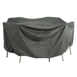Stern Gartenmöbel-Set Schutzhülle Ø180x90cm Grau
