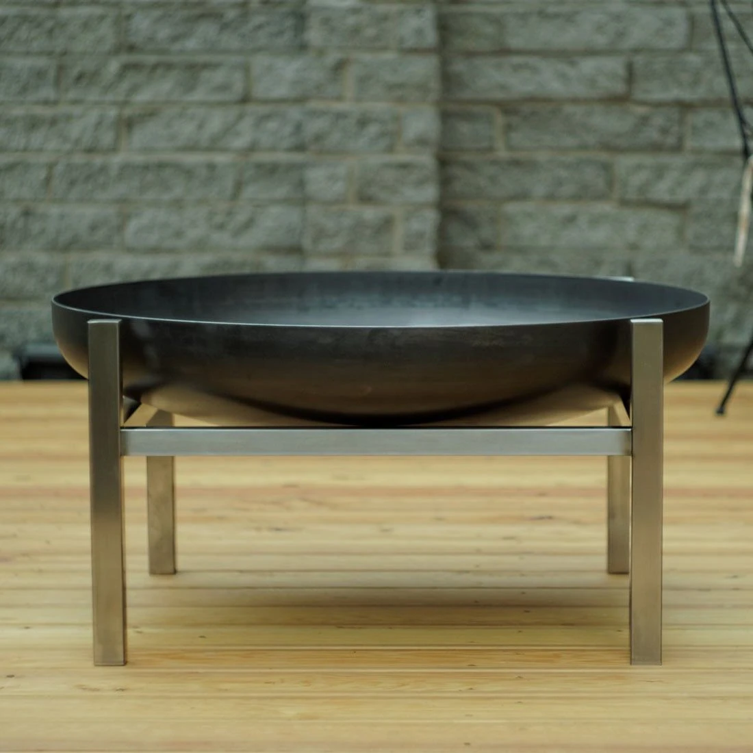 SvenskaV Cube Design-Feuerschale Ø79cm 2 SvenskaV Cube Design-Feuerschale Ø79cm – Bild 2