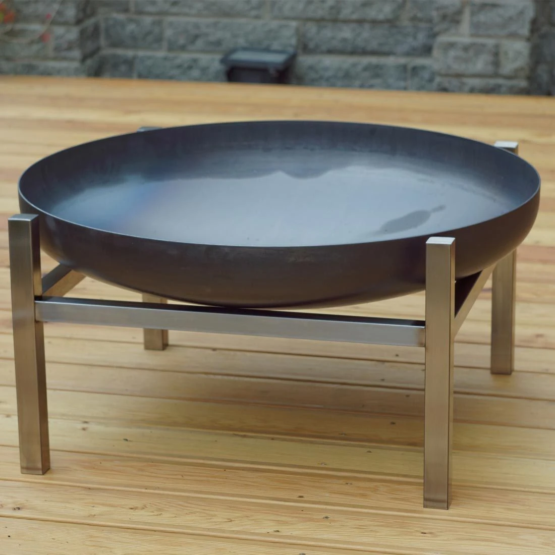 SvenskaV Cube Design-Feuerschale Ø79cm 3 SvenskaV Cube Design-Feuerschale Ø79cm – Bild 3