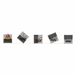 Höfats CUBE Feuerkorb Corten-Stahl Rostig -Deutschland Wellness Gart Verkaufs-Shop 961040 2