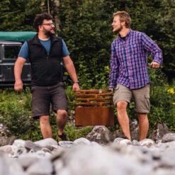 Höfats CUBE Feuerkorb Corten-Stahl Rostig -Deutschland Wellness Gart Verkaufs-Shop 961040 4