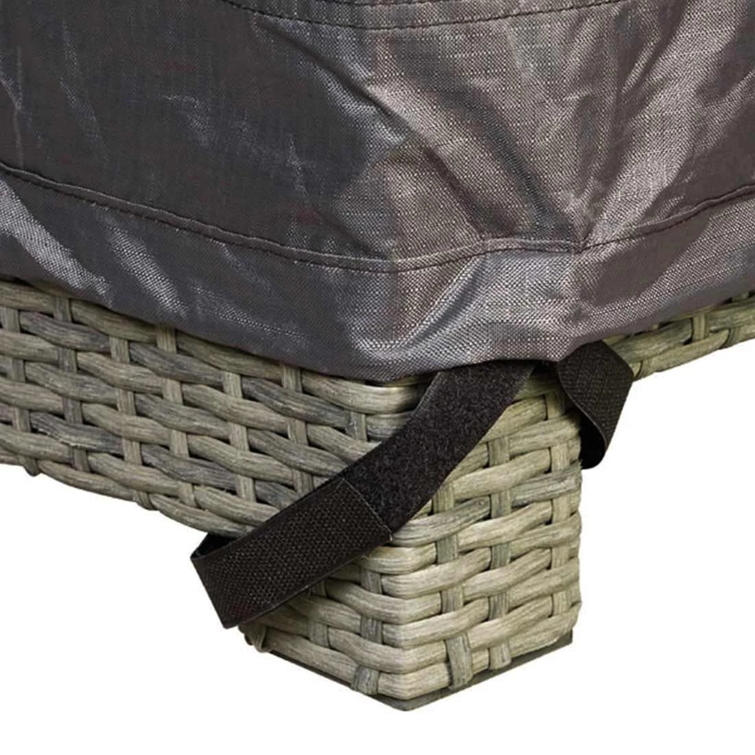 AeroCover Schutzhülle Für Ecklounge 255x255x90x65/90cm Polyester Uni Anthrazit 8 AeroCover Schutzhülle Für Ecklounge 255x255x90x65/90cm Polyester Uni Anthrazit – Bild 8