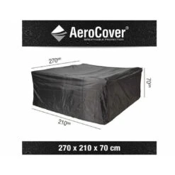 AeroCover Gartenmöbel-Set Schutzhülle 270x210x70cm Polyester Uni Anthrazit 16 AeroCover Gartenmöbel-Set Schutzhülle 270x210x70cm Polyester Uni Anthrazit -Deutschland Wellness Gart Verkaufs-Shop aero cover loungesethulle 270x210x70cm rechteckig 7
