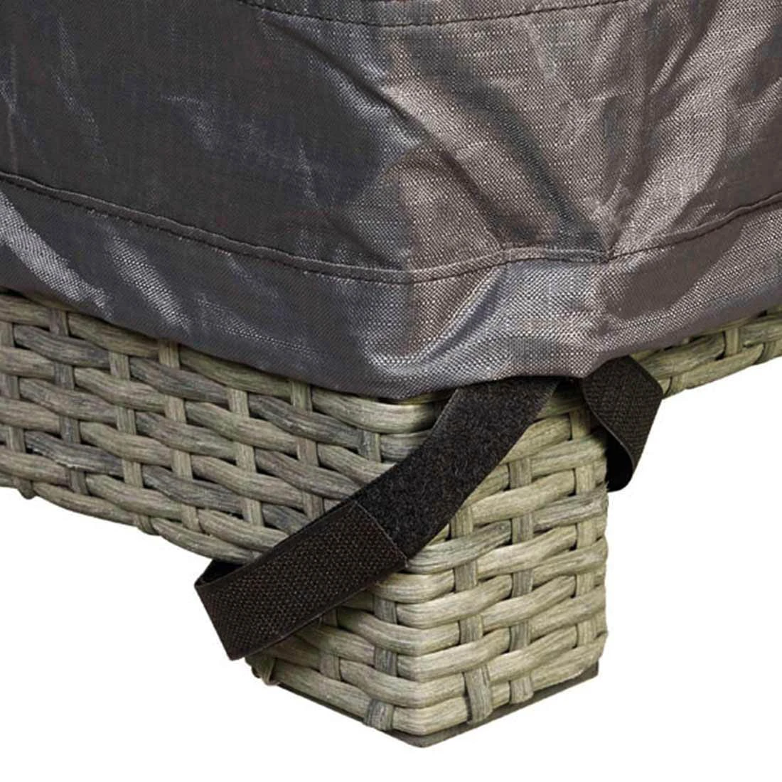 AeroCover Schutzhülle Für Ecklounge 270x270x90x65/90cm Polyester Uni Anthrazit 7 AeroCover Schutzhülle Für Ecklounge 270x270x90x65/90cm Polyester Uni Anthrazit – Bild 7