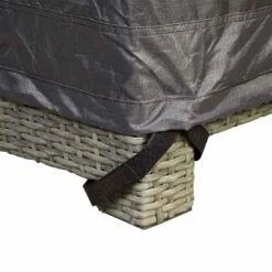 AeroCover Schutzhülle Für Ecklounge 270x270x100x70cm Polyester Uni Anthrazit 17 AeroCover Schutzhülle Für Ecklounge 270x270x100x70cm Polyester Uni Anthrazit -Deutschland Wellness Gart Verkaufs-Shop aerocover loungesethulle 270x270x100x70cm l form 6