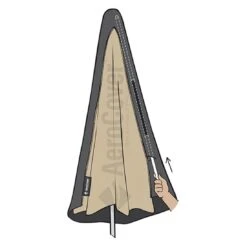 AeroCover Ampelschirm Schutzhülle 400x300cm Polyester Uni Anthrazit 14 AeroCover Ampelschirm Schutzhülle 400x300cm Polyester Uni Anthrazit -Deutschland Wellness Gart Verkaufs-Shop aerocover schirmhulle fur ampelschirm 400x300cm 350x350cm 5