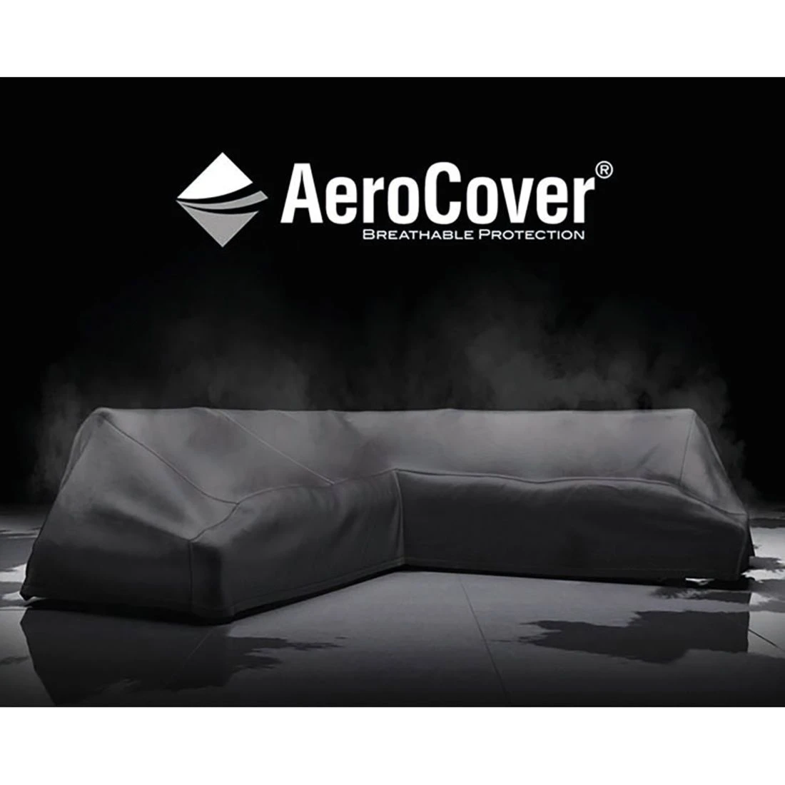 AeroCover Gartenmöbel-Set Schutzhülle 275x275x70cm Polyester Uni Anthrazit 7 AeroCover Gartenmöbel-Set Schutzhülle 275x275x70cm Polyester Uni Anthrazit – Bild 7